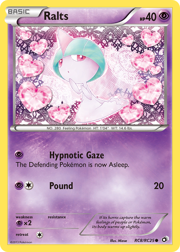 Radiant Collection Ralts #8/25