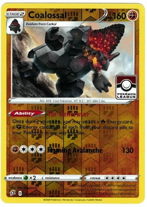 Rebel Clash Coalossal #107 League Promo