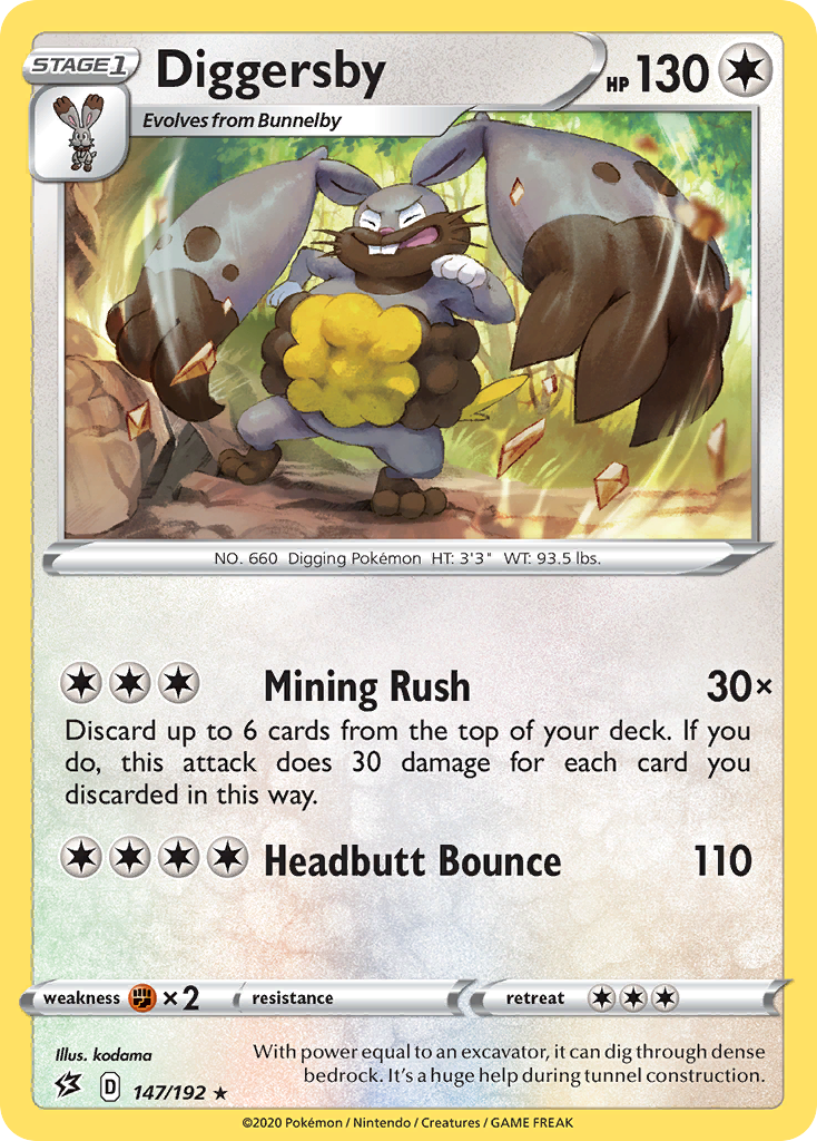 Rebel Clash Diggersby #147/192