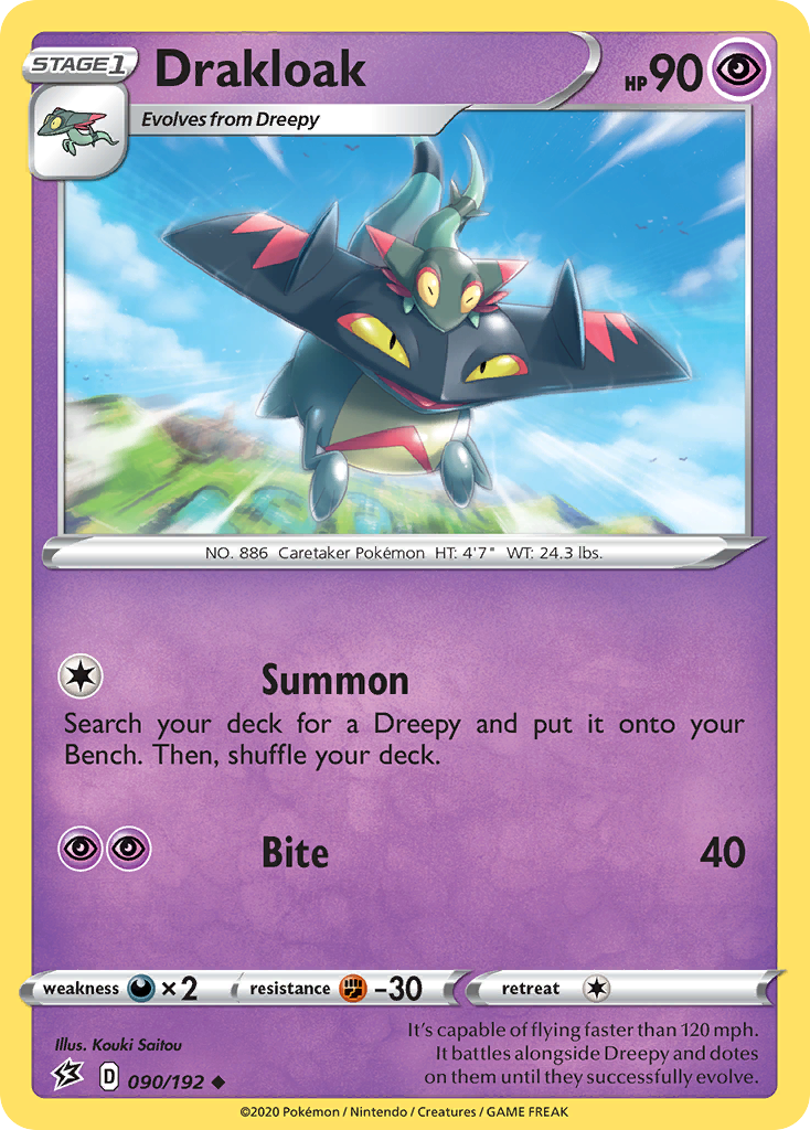 Rebel Clash Drakloak #90/192