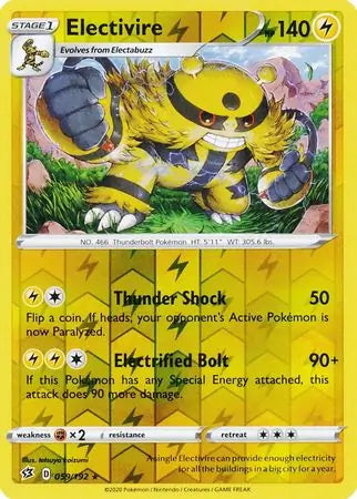 Rebel Clash Electivire #59/192 reverse holo