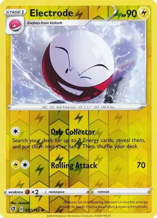 Rebel Clash Electrode #57/192 reverse holo