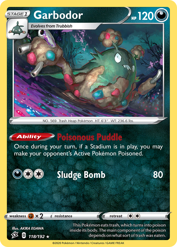 Rebel Clash Garbodor #118/192