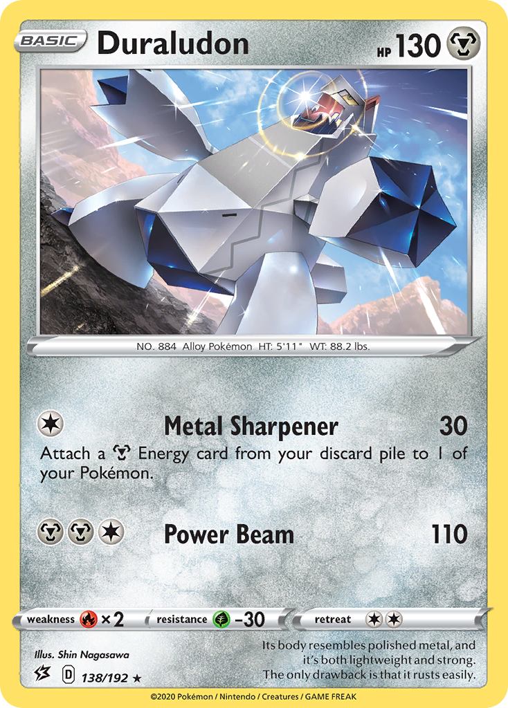 Rebel Clash Holo Duraludon #138/192
