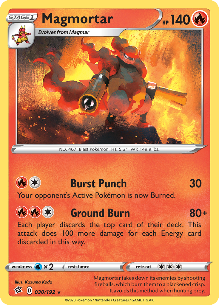 Rebel Clash Magmortar #30/192