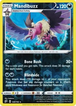 Rebel Clash Mandibuzz #120/192 reverse holo