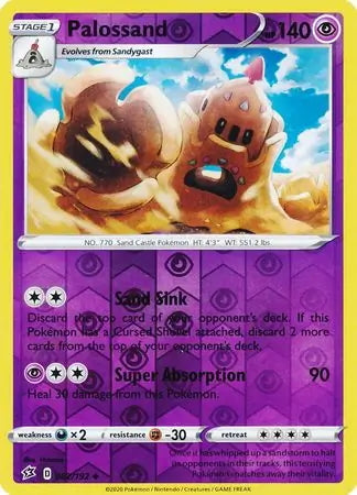 Rebel Clash Palossand #82/192 reverse holo