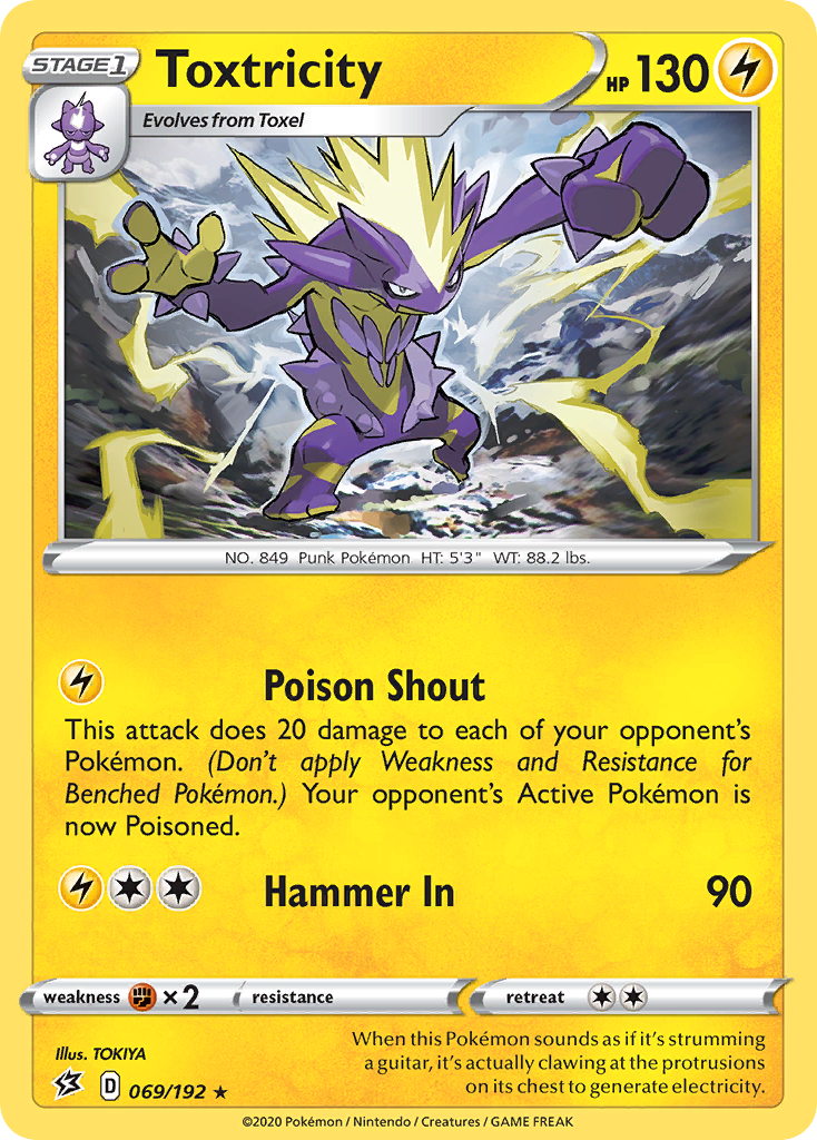 Rebel Clash Toxtricity #69/192