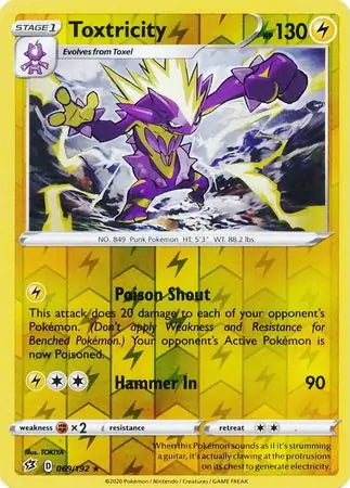 Rebel Clash Toxtricity #69/192 reverse holo