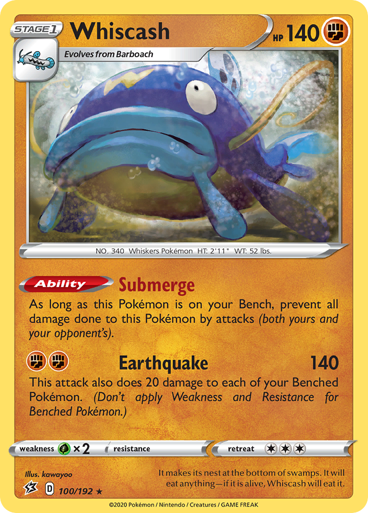 Rebel Clash Whiscash #100/192