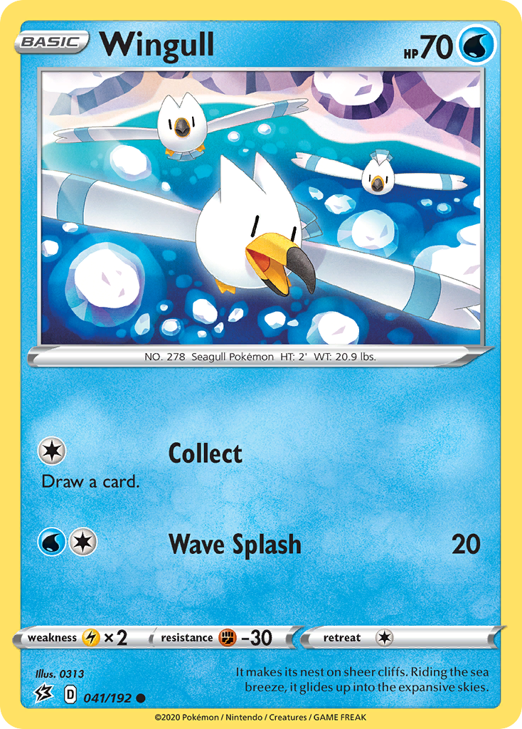 Rebel Clash Wingull #41/192