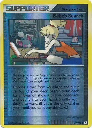 Rising Rivals Bebe's Search #89/111 reverse holo