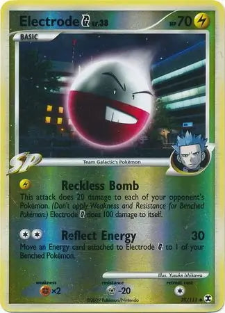 Rising Rivals Electrode G #39/111 reverse holo