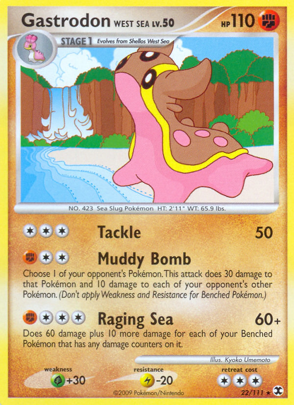 Rising Rivals Gastrodon West Sea #22/111