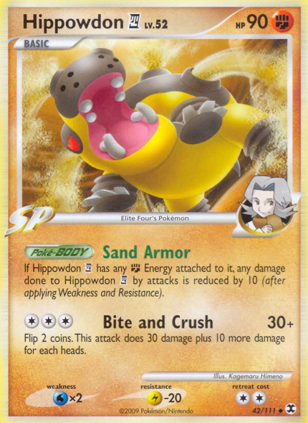 Rising Rivals Hippowdon 4 #42/111