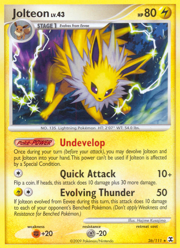 Rising Rivals Jolteon #26/111