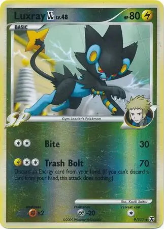 Rising Rivals Luxray GL #9/111 reverse holo