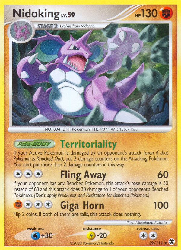 Rising Rivals Nidoking #29/111