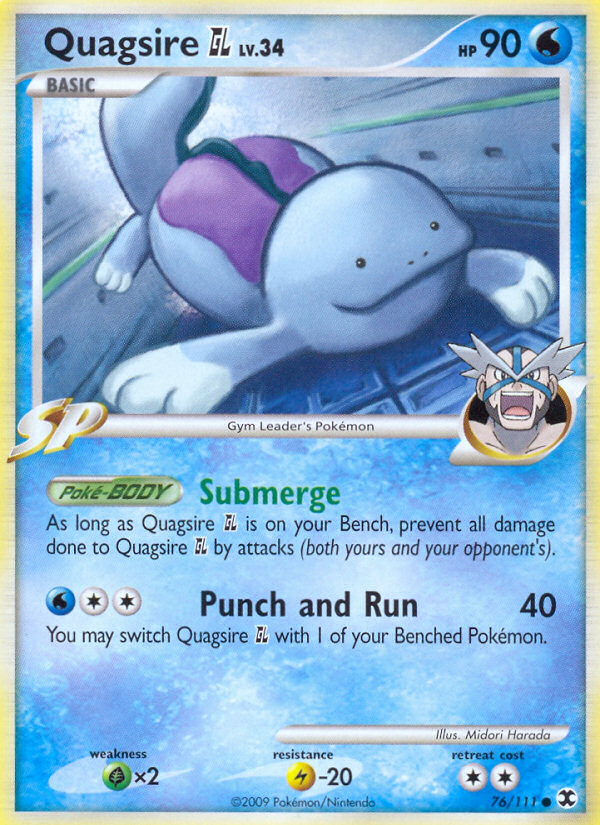 Rising Rivals Quagsire GL #76/111