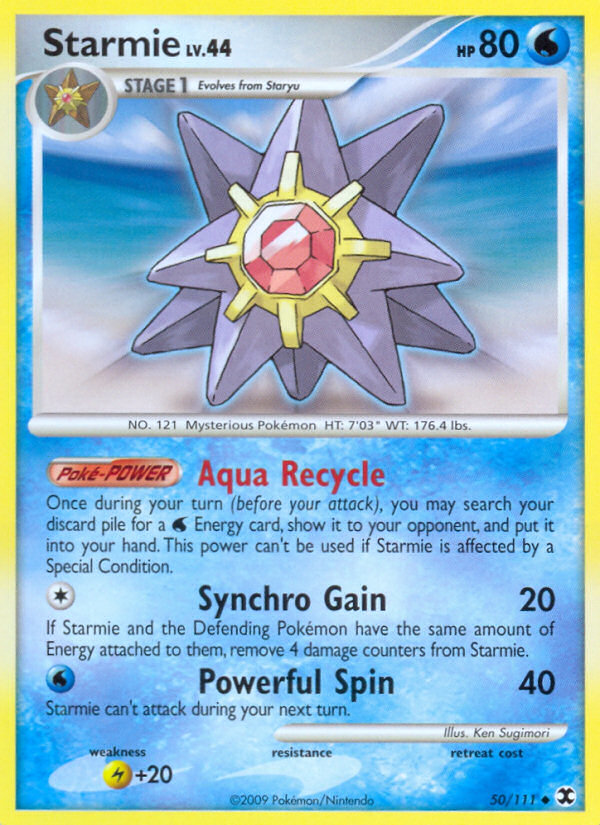 Rising Rivals Starmie #50/111