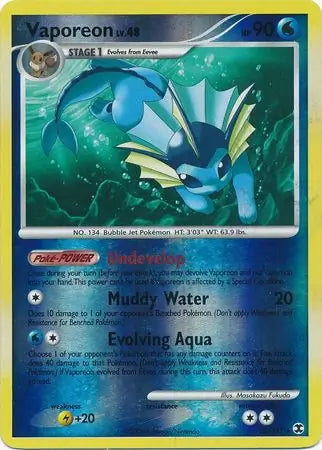 Rising Rivals Vaporeon #34/111 reverse holo