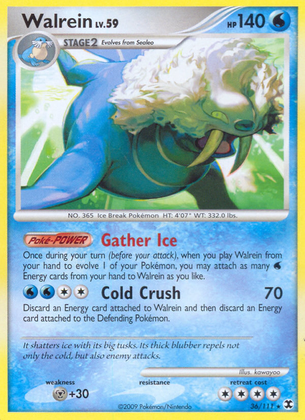 Rising Rivals Walrein #36/111