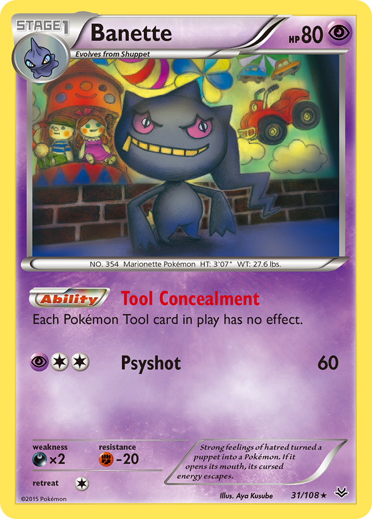 Roaring Skies Banette #31/108