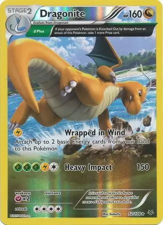 Roaring Skies Dragonite #52/108 reverse holo
