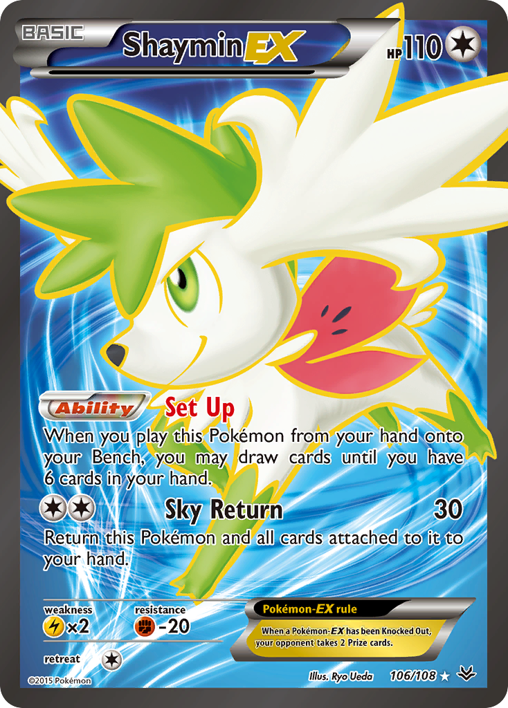 Shaymin EX 106/108 Roaring Skies