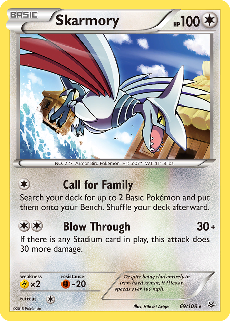 Roaring Skies Skarmory #69/108