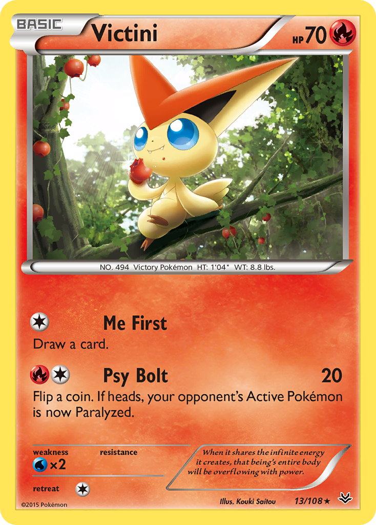 Roaring Skies Victini #13/108