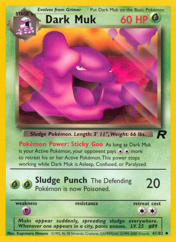 Rocket set Dark Muk #41/82 unlimited