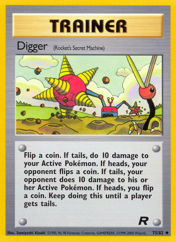 Rocket set Digger #75/82 unlimited