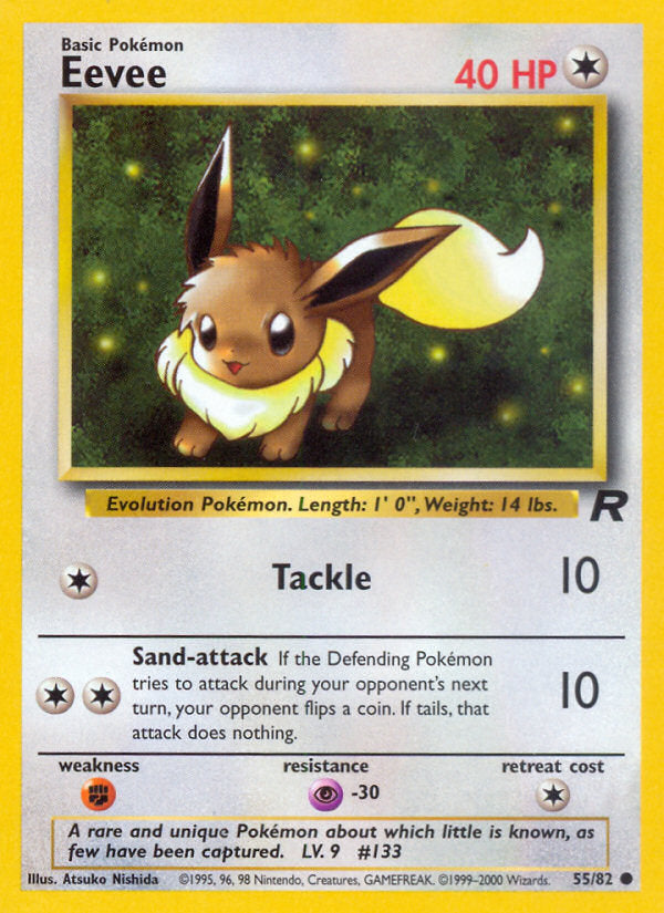 Rocket set Eevee #55/82 unlimited