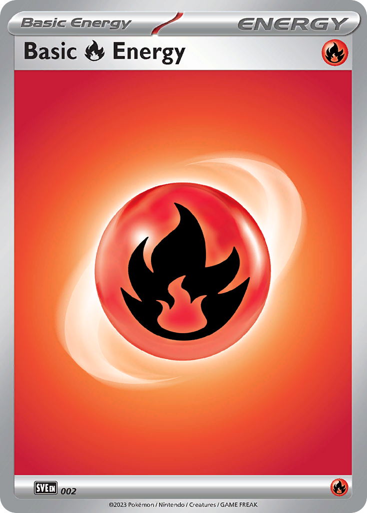 Scarlet & Violet Basic Fire Energy #2