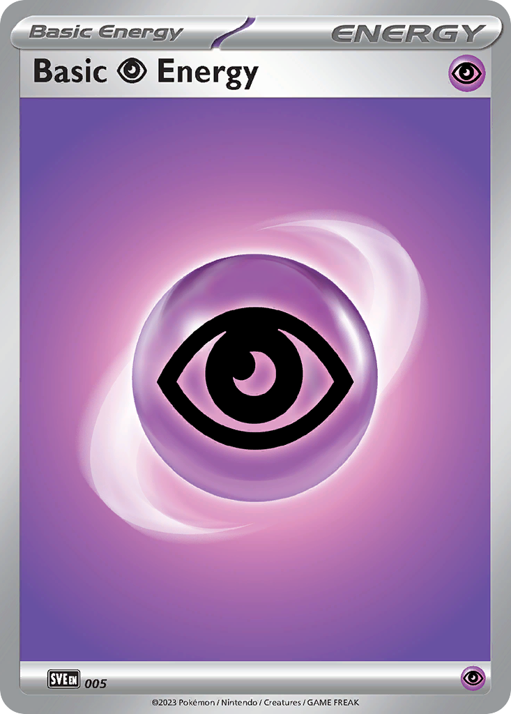 Scarlet & Violet Basic Psychic Energy #5