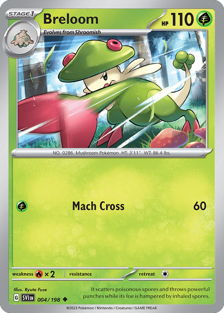 Scarlet & Violet Breloom #4/198