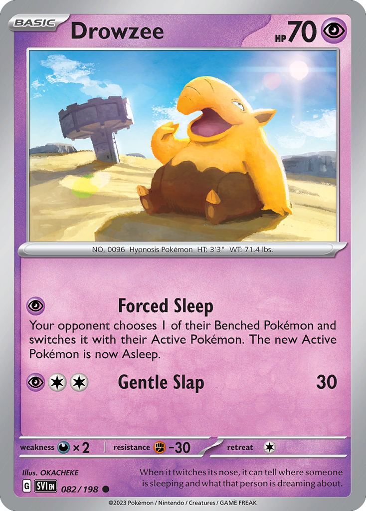 Scarlet & Violet Drowzee #82/198