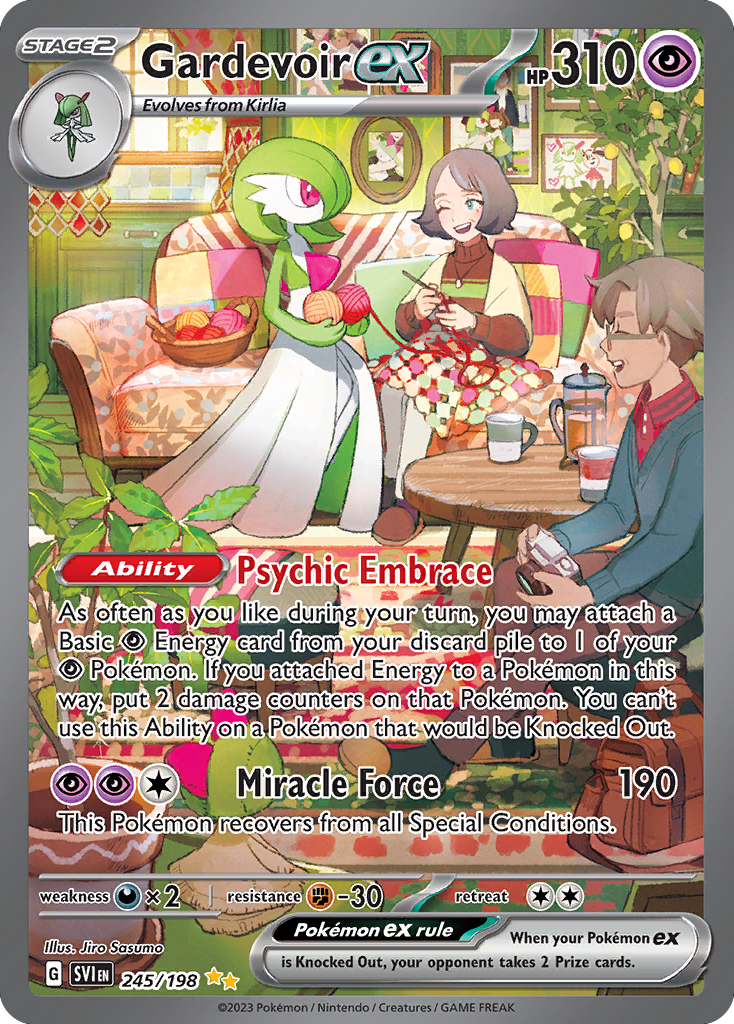 Gardevoir ex 245/198 uit Scarlet & Violet Base Set