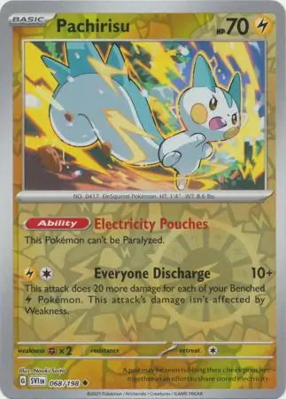 Scarlet & Violet Pachirisu #68/198 reverse holo