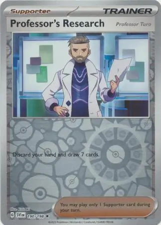 Scarlet & Violet Professor’s Research #190/198 reverse holo