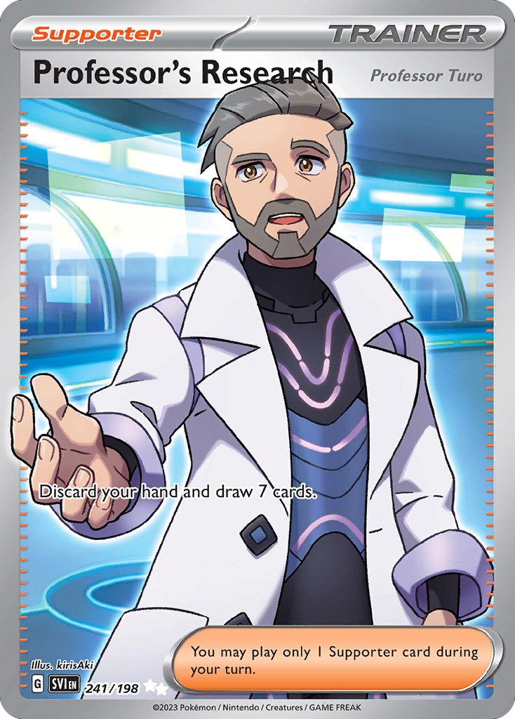 Scarlet & Violet Professor’s Research [Professor Turo] #241/198
