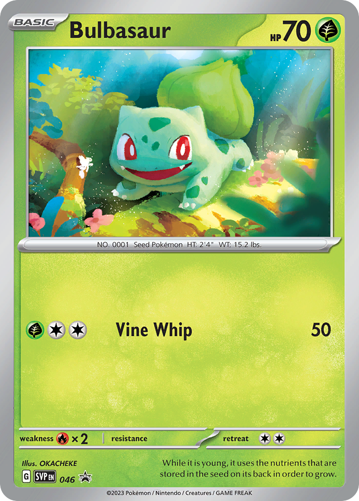 Scarlet & Violet Promo Bulbasaur #46