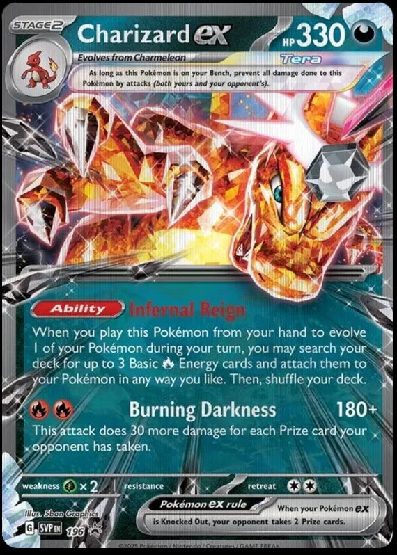 Scarlet & Violet Promo Charizard EX #196
