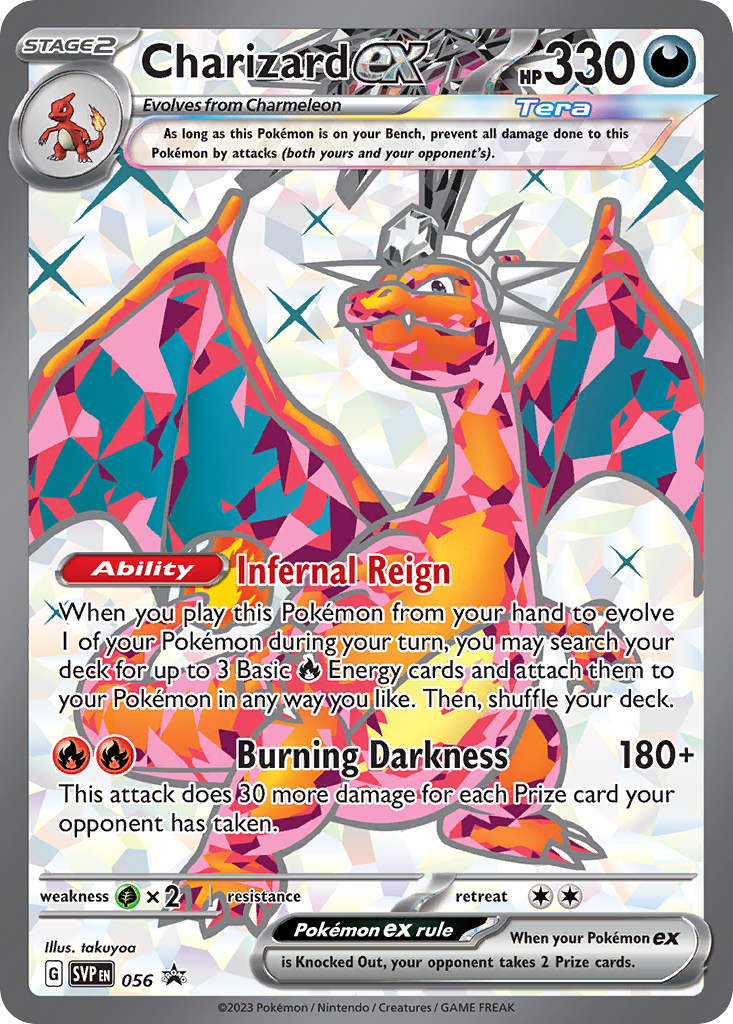 Scarlet & Violet Promo Charizard ex #56