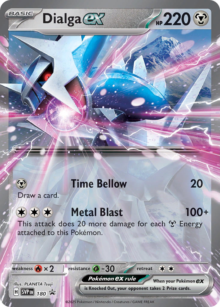 Scarlet & Violet Promo Dialga ex #180
