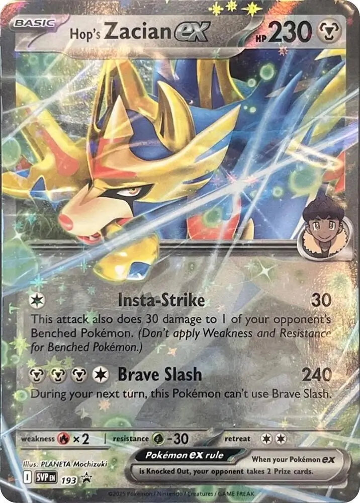 Scarlet & Violet Promo Hop's Zacian #193