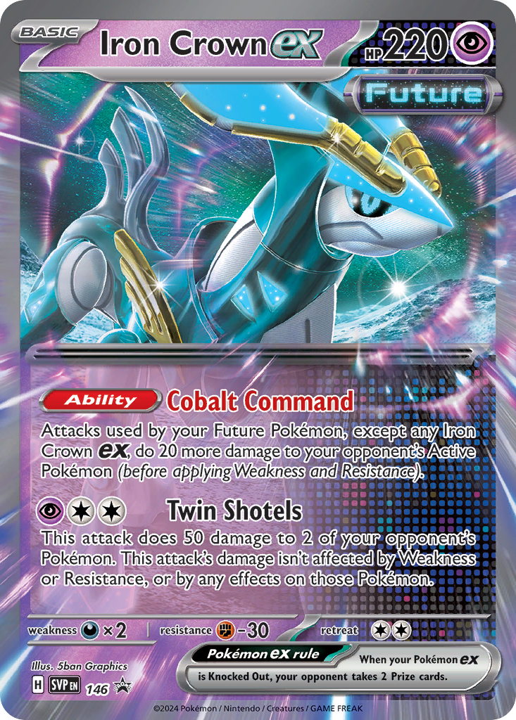 Scarlet & Violet Promo Iron Crown ex #146