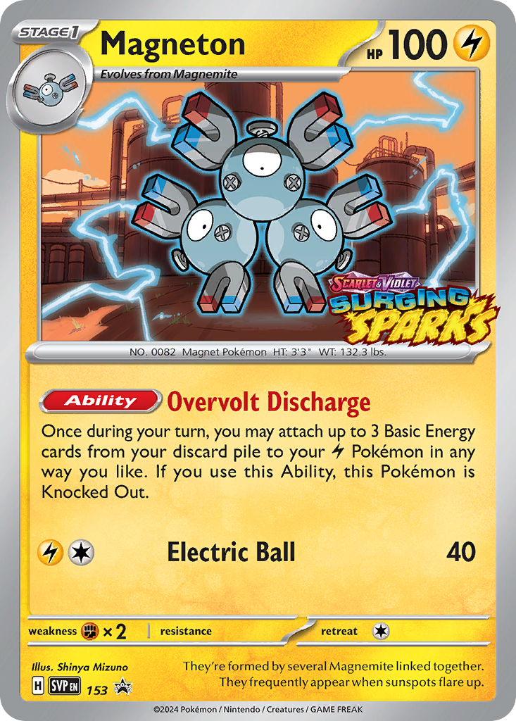 Scarlet & Violet Promo Magneton #153