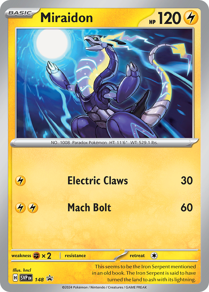 Scarlet & Violet Promo Miraidon #148